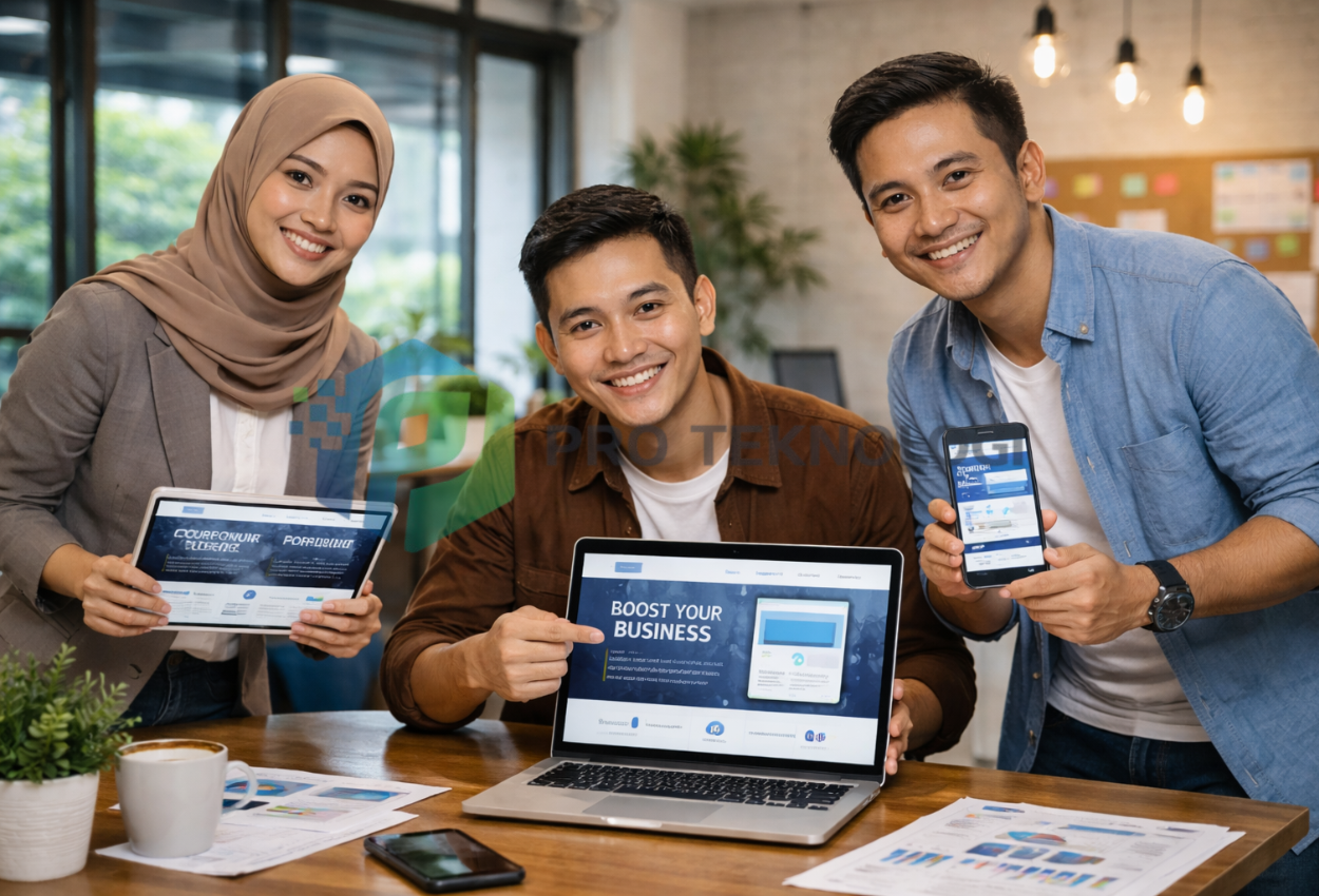 Website Company Profile & Landing Page di Jakarta Pusat untuk Generasi Leads